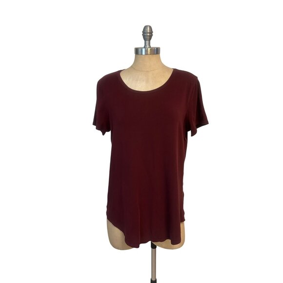 LULULEMON another round tee short sleeve dark adobe size 10 - Picture 4 of 7